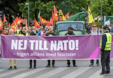 Šveđani na ulicama: Protestovali protiv NATO-a i Turske