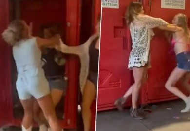 Žene se potukle zbog toaleta, jedna završila u WC šolji (VIDEO)