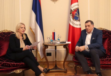 Dodik i Cvijanovićeva u predložili ambasadore iz Srpske