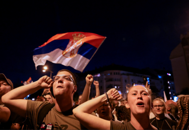 Austrijski ORF: Ponovo nasilje na protestima protiv vlasti u Srbiji