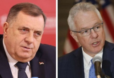 Ambasada SAD: Protivustavna Dodikova najava da će Šmita spriječiti da uđe u Srpsku