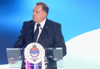 Još jedan skandal BN TV: Prekinut prenos svečane akademije tokom Dodikovog obraćanja
