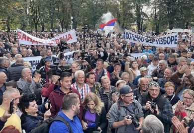 Večeras novi protesti opozicije