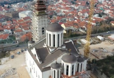 Vladika služi u Sabornoj crkvi u Mostaru