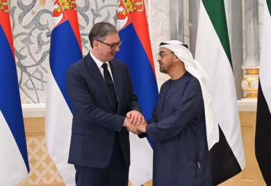 Vučić razgovarao sa Bin Zajedom o posljedicama sukoba na Bliskom istoku po mir i stabilnost