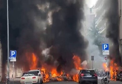 Jedna osoba povrijeđena nakon eksplozije u centru Milana (VIDEO)