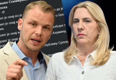 "Za ovu podmuklu manipulaciju ćeš zaraditi tužbu, mali sitni prevarantu" Eskalirao sukob između Željke Cvijanović i Draška Stanivukovića