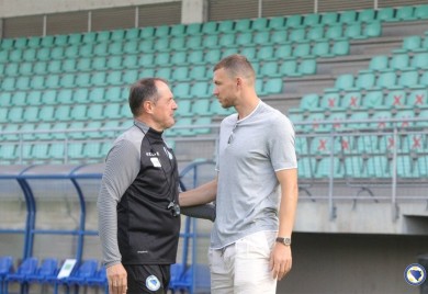 Edin Dzeko se priključio pripremama zmajeva
