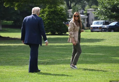 Melanija u starkama: Modna poruka iz Teksasa koja je probudila nostalgiju