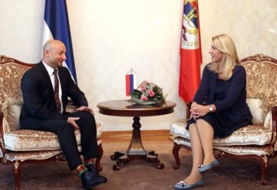 Cvijanović i Kač o jačanju saradnje Srpske i Slovačke