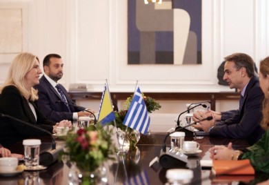 Sastanak Cvijanovićeve i Micotakisa u Atini