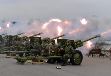 Počasna artiljerijska paljba povodom Dana državnosti Srbije (VIDEO)
