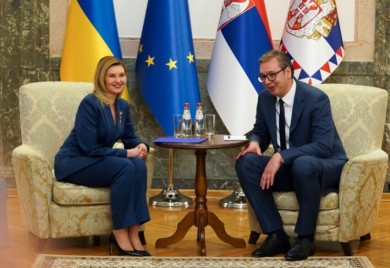Olena Zelenska zahvalila Vučiću na podršci Ukrajini (VIDEO)