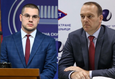 Potukli se poslanici Ilija Tamindžija i Đorđe Vučinić (VIDEO)