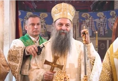 Patrijarh Porfirije u Podgorici: Hram Hristovog Vaskrsenja – duša grada