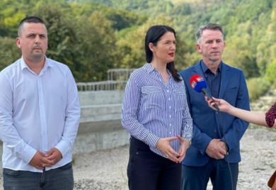 Narodni front: Izgradnja mosta u Čelincu poprima obrise gradnje Skadra na Bojani