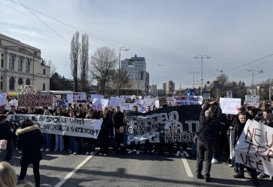 Nastavak protesta u Sarajevu zbog tramvajske nesreće