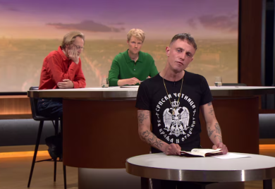 Danska: u programu državne televizije pojavio se u majici četničkog pokreta