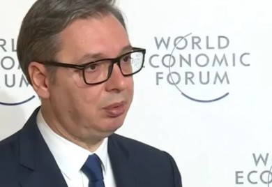 VUČIĆ u Davosu: Rezolucija Evropskog parlamenta o Kosovu i BiH čist bezobrazluk