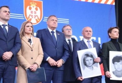 Dodik na mitingu “Srpska te zove”: Ne želimo da živimo s onima koji nas nazivaju genocidnim