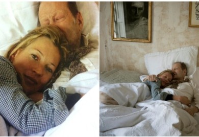 O ovoj fotografiji Kejt Mos u krevetu se snima film, a priča iza nje je nestvarna