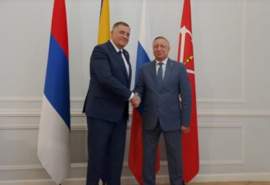 Dodik u Sankt Peterburgu: Možda se sastanem i sa Putinom