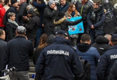 Završena blokada Tužilaštva i Suda u Novom Sadu, intervenisala policija