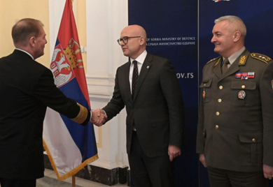 Vučević sa komadantom NATO-a: KFOR najodgovorniji za mir i bezbjednost na KiM
