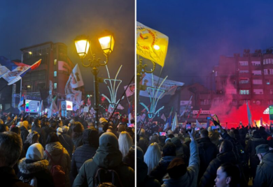 “Ili oni ili mi”: Veliki protest studenata u blokadi u Novom Pazaru