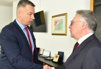 Nešić razgovarao Kalabuhovim: Cilj – borba protiv bezbjednosnih prijetnji