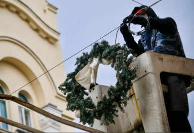 Gospodska ulica poprima novogodišnji izgled
