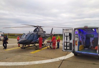 Porodilja iz Banjaluke helikopterom prevezena na neurohirurgiju u Beograd