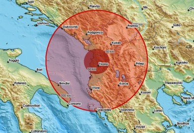 Jak zemljotres u Albaniji, osjetio se u BiH