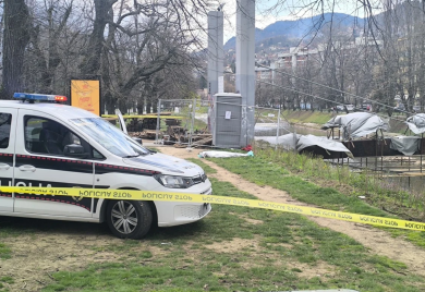 Tijelo žene pronađeno u koritu Miljacke