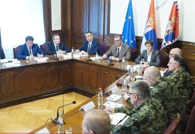 Oružane snage Srbije do daljeg u najvišem stepenu borbene gotovosti