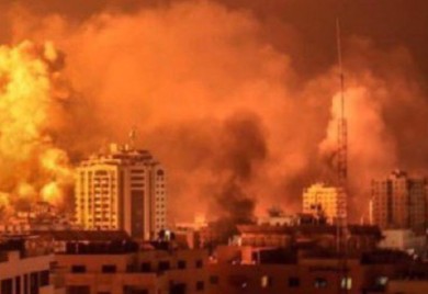 Najžešći napad: Izrael sinoć bombardovao Pojas Gaze, učestvovalo 100 aviona (VIDEO)