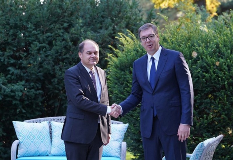 Šmit se sastaje sa Vučićem