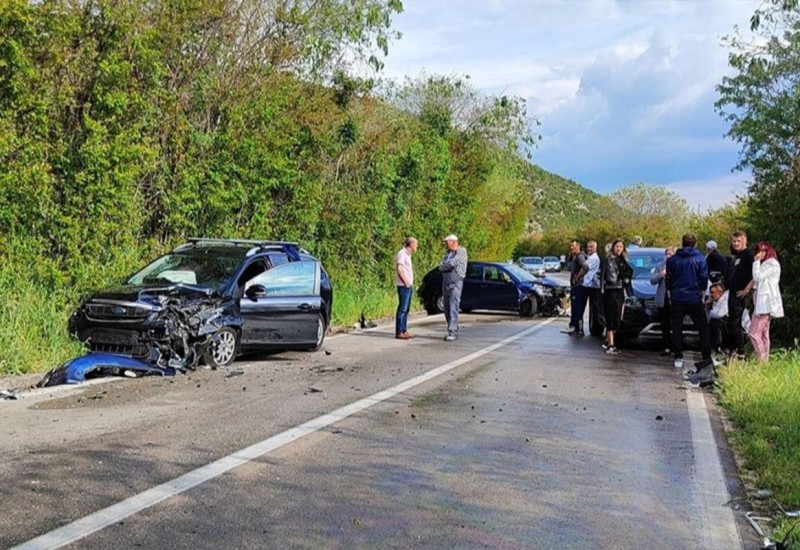 Težak udes kod Mostara: Sudarila se četiri vozila