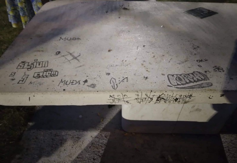 Vandalizam na novoj plaži u Srpskim Toplicama