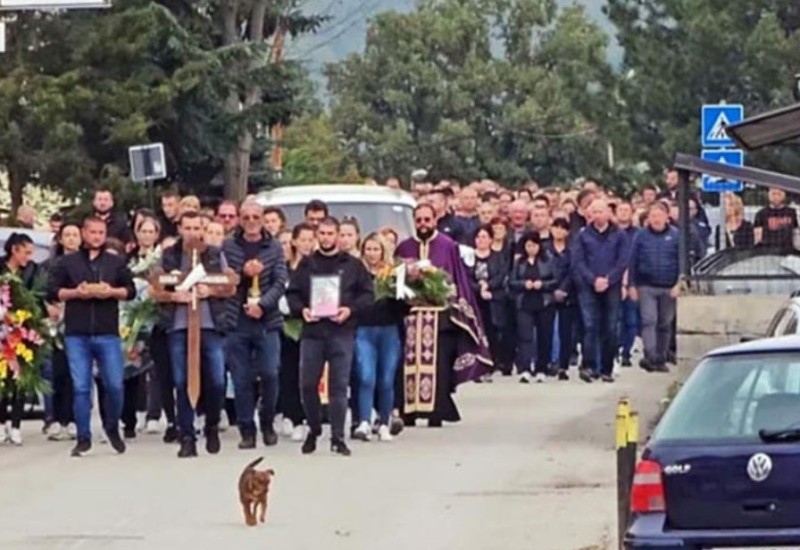 Jecaji prekidali muk i tišinu! Sahranjena dvojica Srba koja su ubijena u Banjskoj