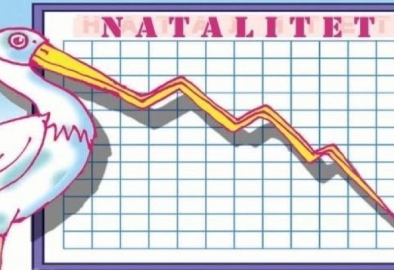 U 18 opština prirodni priraštaj negativan