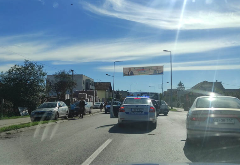 Sudar kod TC Binga u Banjoj Luci