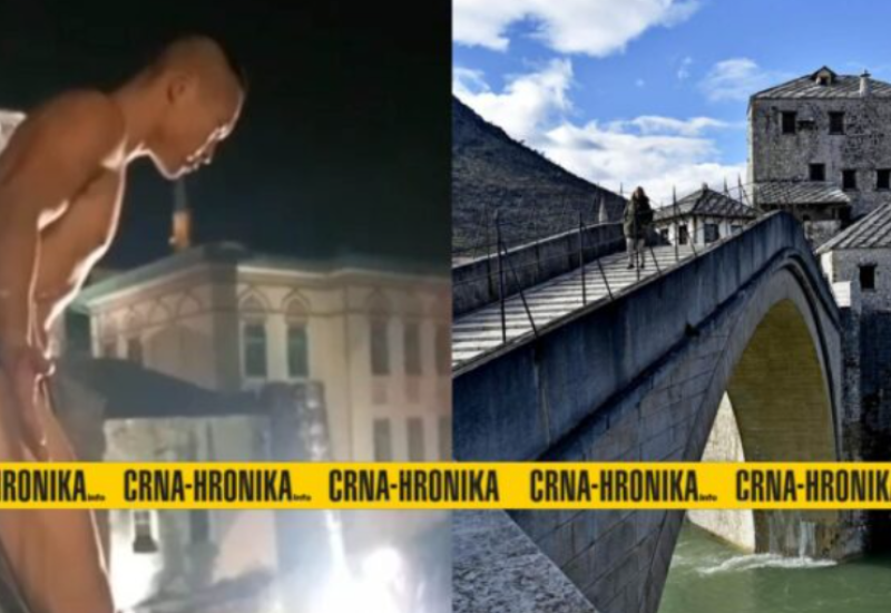 Posmatrači slučajno zabilježili trenutak kad je Malezijac skočio sa Starog mosta (VIDEO)