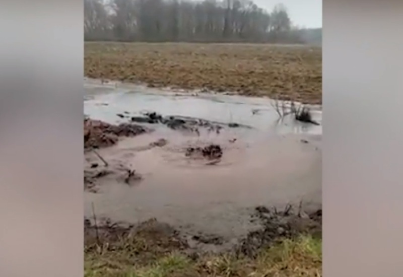 Izbila nafta kod Zagreba (VIDEO)