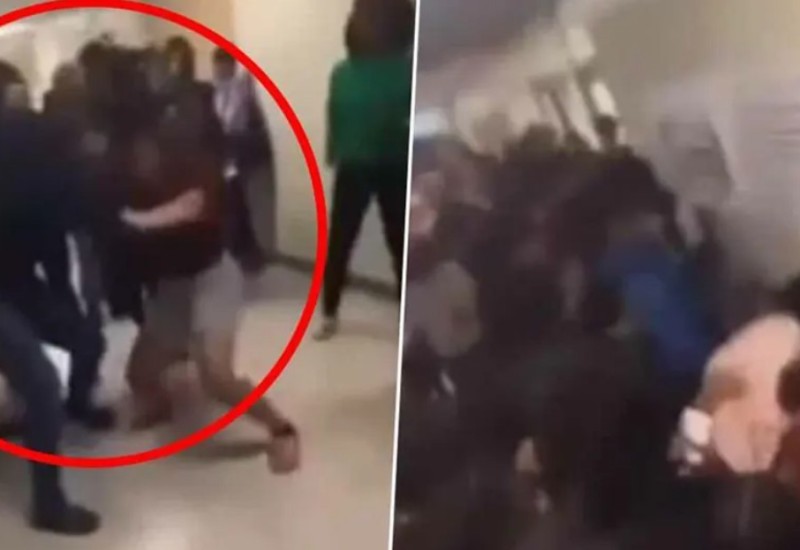Srednjoškolci tukli pomoćnicu direktora (UZNEMIRUJUĆI VIDEO)