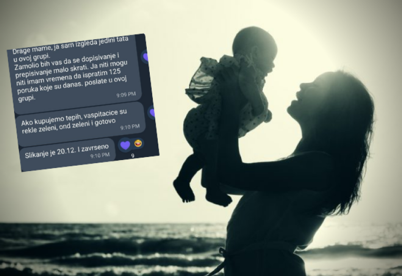 Jedini tata u roditeljskoj Viber grupi poslao mamama genijalnu poruku