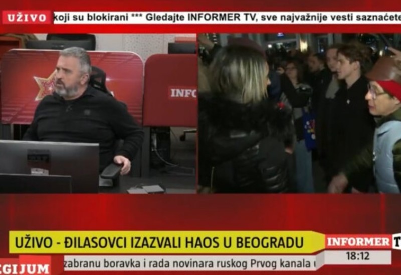“Guglaj me, lutko”: Duel zvijezde osamdesetih i novinarke TV Informer hit protesta u Srbiji