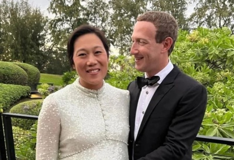 Mark Zuckerberg čestitao Novu godinu fotografijom na kojoj je njegova trudna supruga