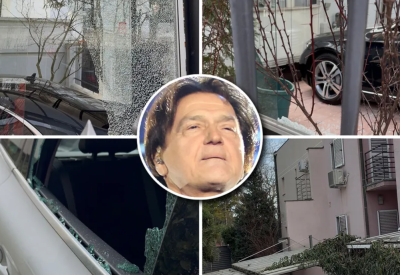Kamere zabilježile trenutak kada dvojica napadača bacaju kašikaru na Čolinu kuću