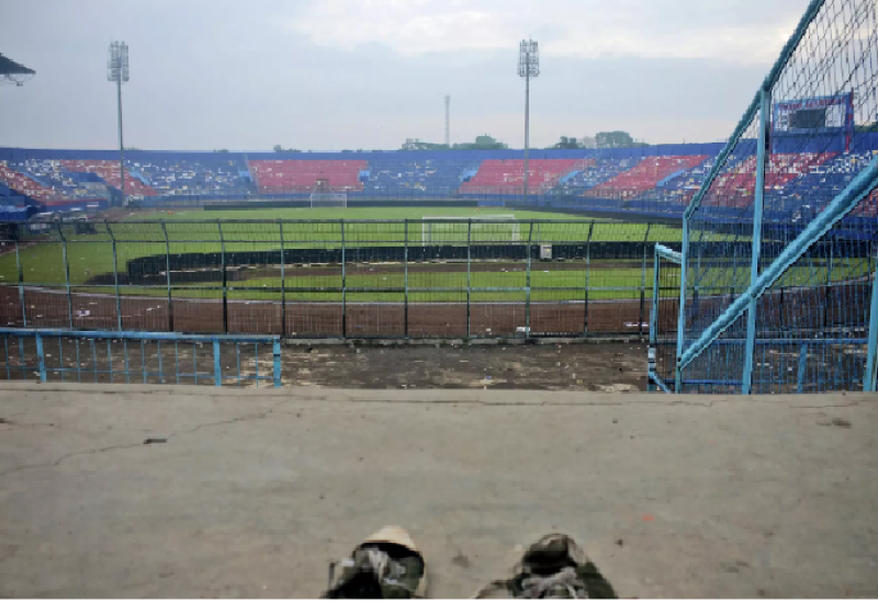 Stadion je bio premalen za bjekstvo od stampeda